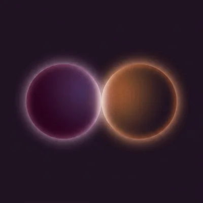 Alternate Nostril tile — glowing ring on dusty mauve.